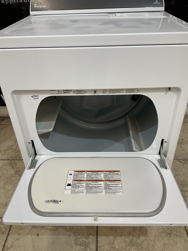Whirlpool Used Natural Gas Dryer 29inches (White) 