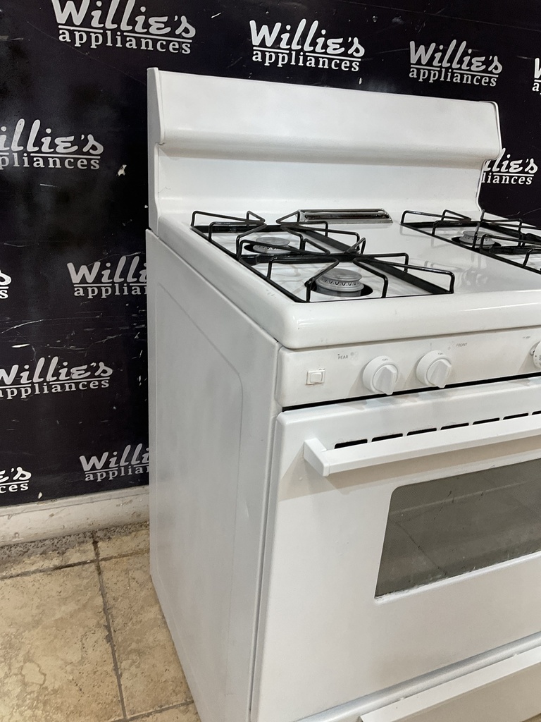 Frigidaire Used Natural Gas Stove 30inches (White)