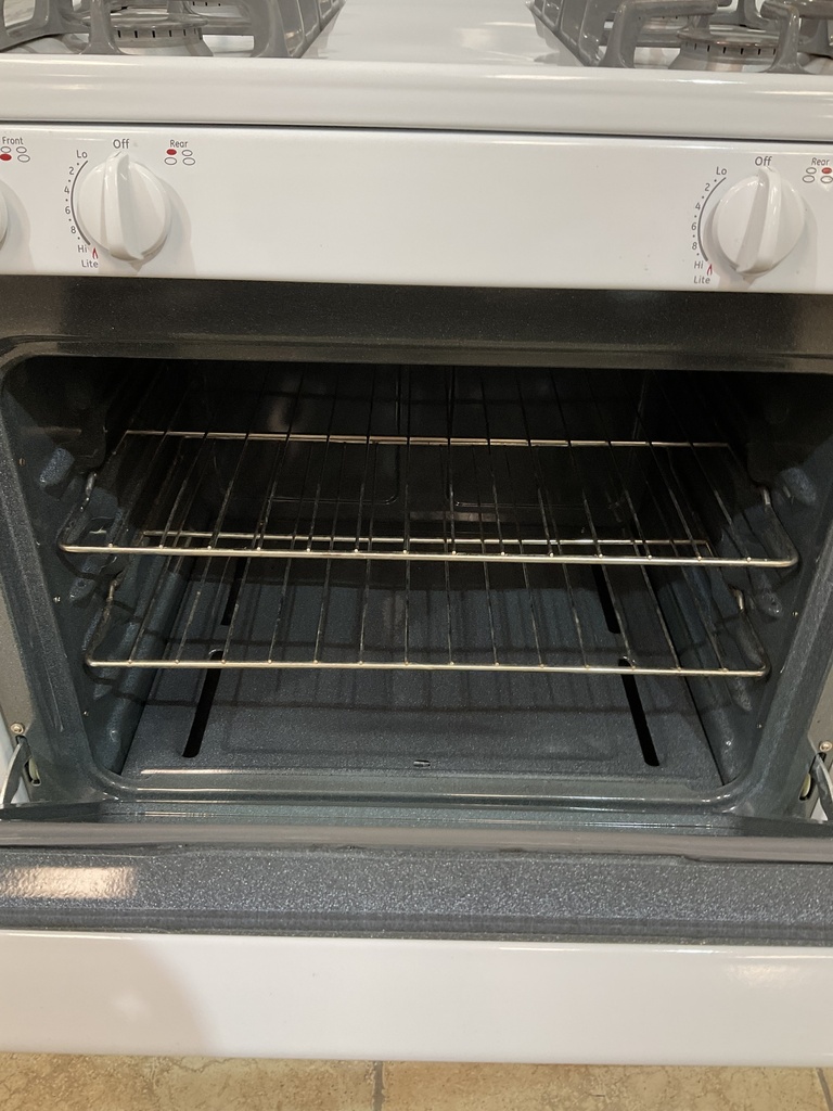 Ge Used Natural Gas Stove 30inches (White) 