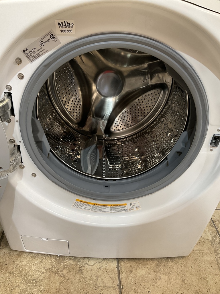 Lg Used Washer Front-load 27inches (White) 