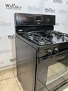 Whirlpool Used Natural Gas Stove 30inches (Black) 