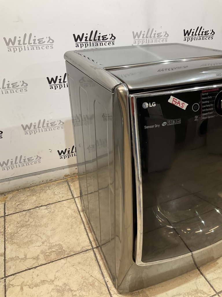 Lg Used Natural Gas Dryer 27inches (Grey) 
