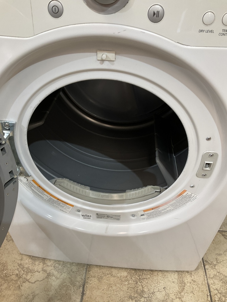 Lg Used Electric Dryer 220volts (30 AMP) 27inches {3 prong} (white) 