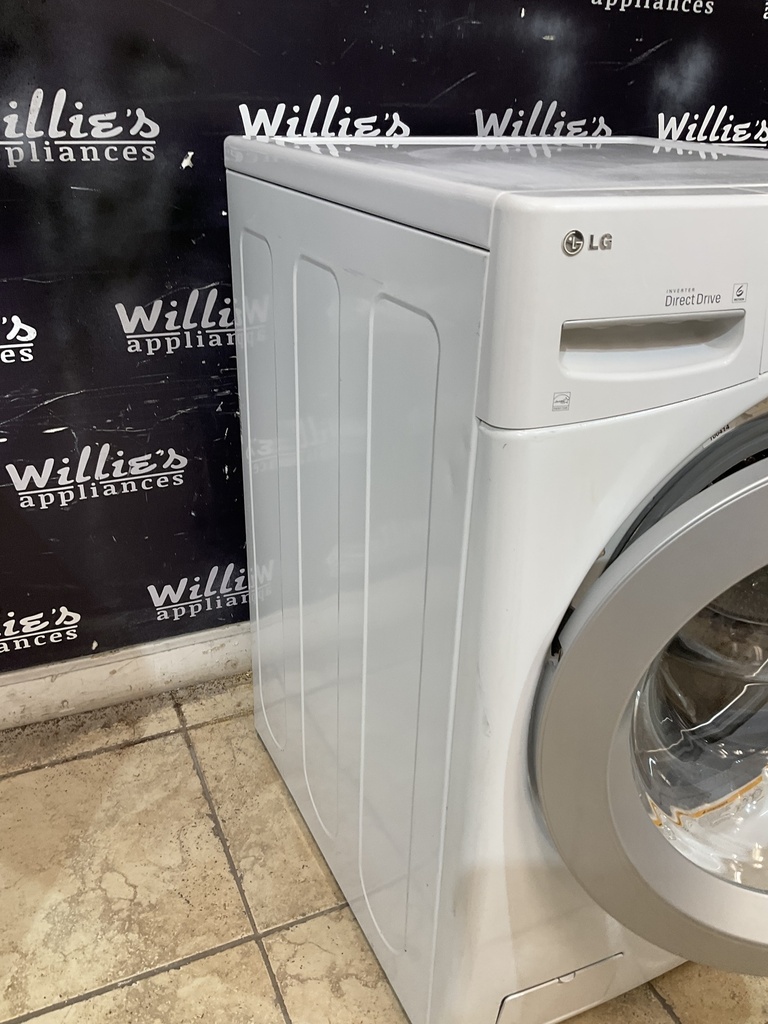 Lg Used Washer Front-load 27inches (White) 