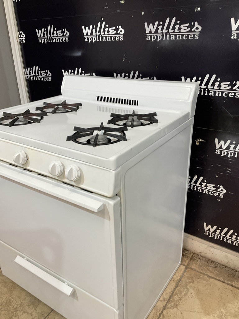Premier Used Natural Gas Stove  30inches (White) 