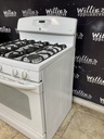 Ge Used Natural Gas Stove 30inches  (white) 