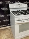 Ge Used Natural Gas Stove 30inches  (white) 