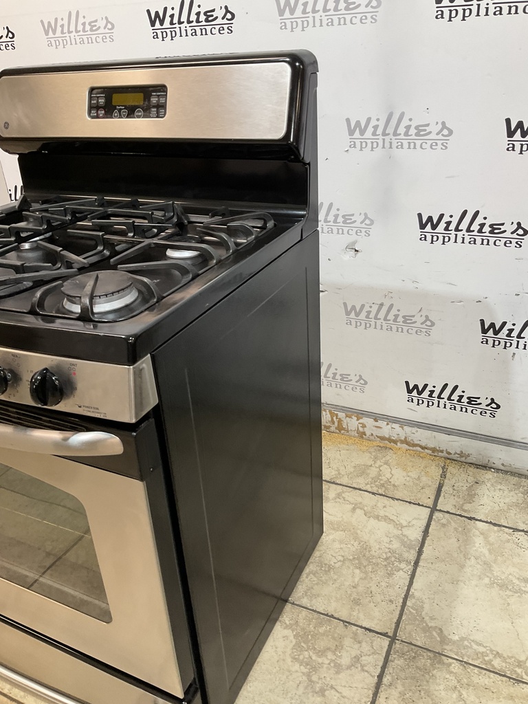 Ge Used Natural Gas Stove 30inches (Stainless Steel)
