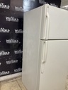 Ge Used Refrigerator Top and Bottom 28x64 1/2” (Bisque) 