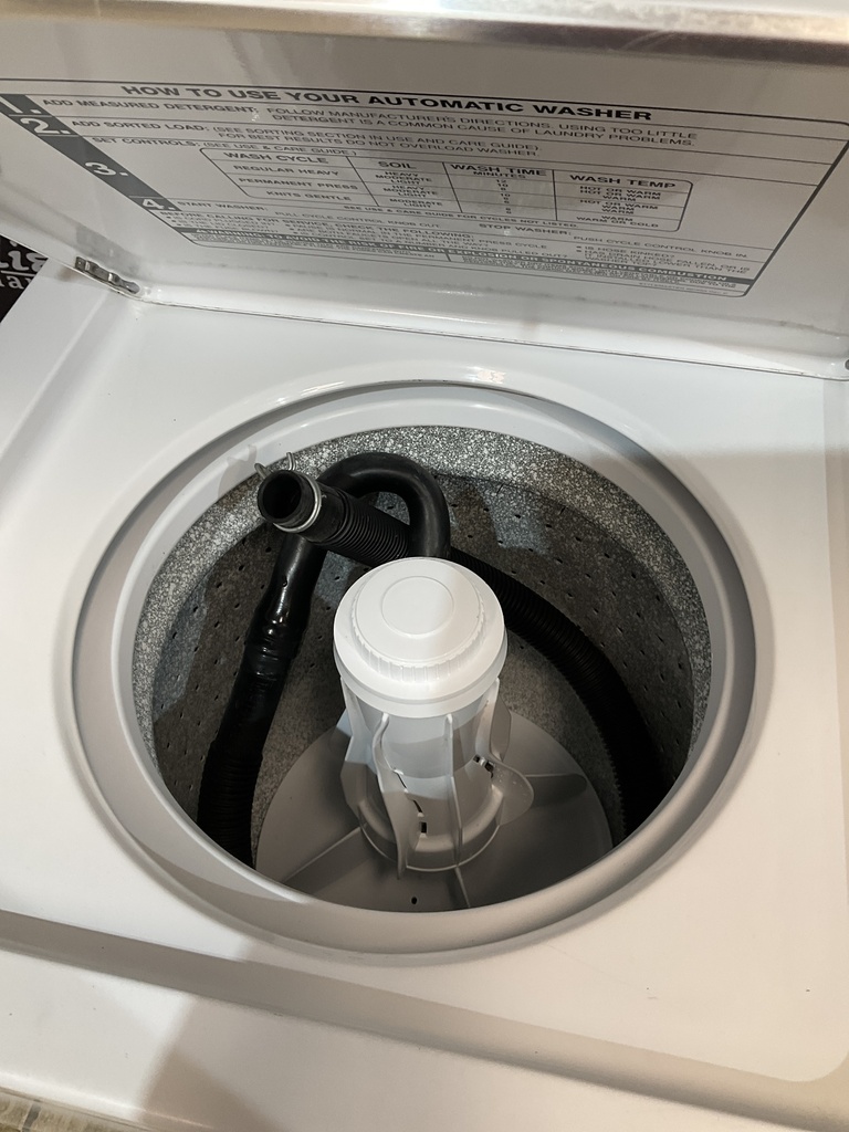 Whirlpool Used Electric Unit Stackable 220volts (30 AMP) 24x71 1/2” {3 prong} (White) 
