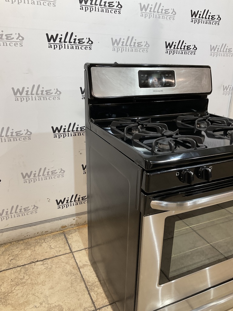 Frigidaire Used Natural Gas Stove 30inches (Stainless Steel) 
