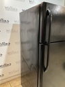 Frigidaire Used Refrigerator Used Refrigerator Top and Bottom 30x65 1/2” (Black) 