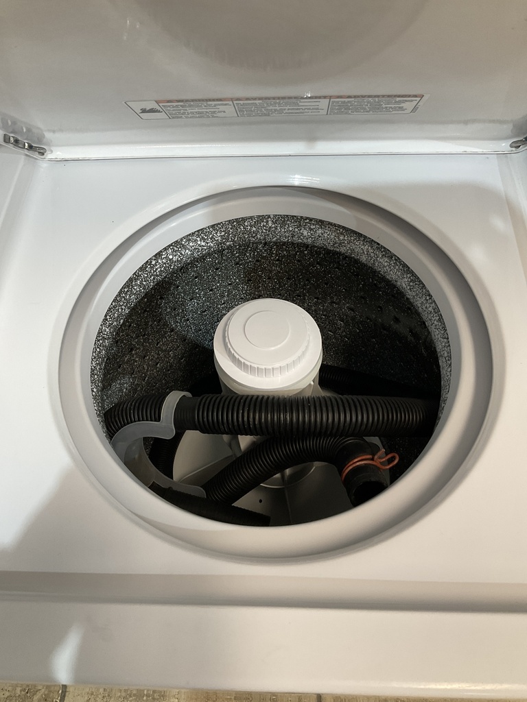 Whirlpool Used Electric Unit Stackable 220volts (30 AMP) 24x71 1/2”inches {3 prong} (White) 