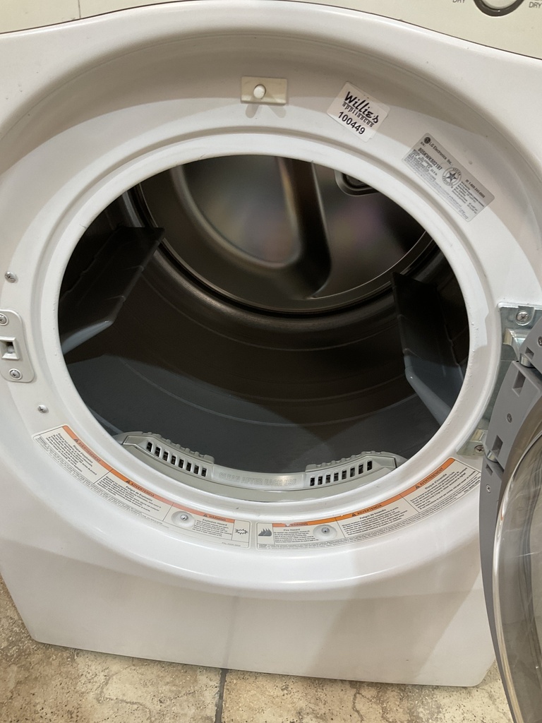 Lg Used Natural Gas Dryer 27inches (white) 