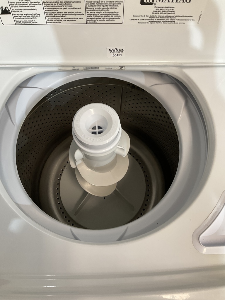 Whirlpool Used Washer Top-load 27inches (white) 