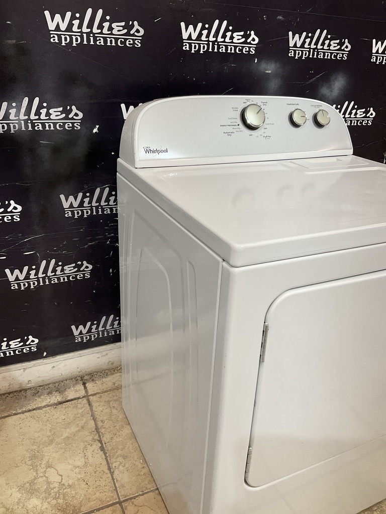 Whirlpool Used Electric Dryer 220volts (30 AMP) 29inches {3 prong} (White) 