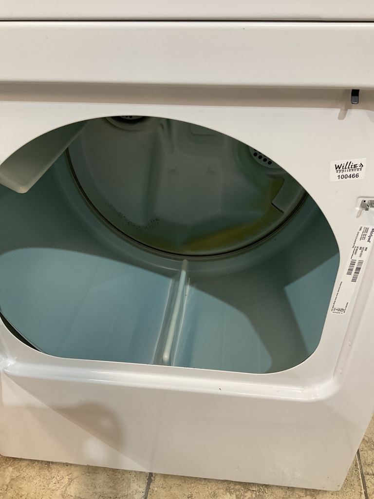 Whirlpool Used Electric Dryer 220volts (30 AMP) 29inches {3 prong} (White) 