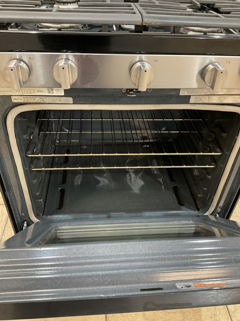 Whirlpool Used Gas Propane Stove 30inches (Stainless Steel) 