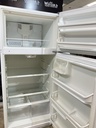 White Westinghouse Used Refrigerator Top and Bottom 30x65 1/2” (White)