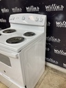 Ge Used Electric Stove 220volts (40/50 AMP) 30inches {no cord} (White) 