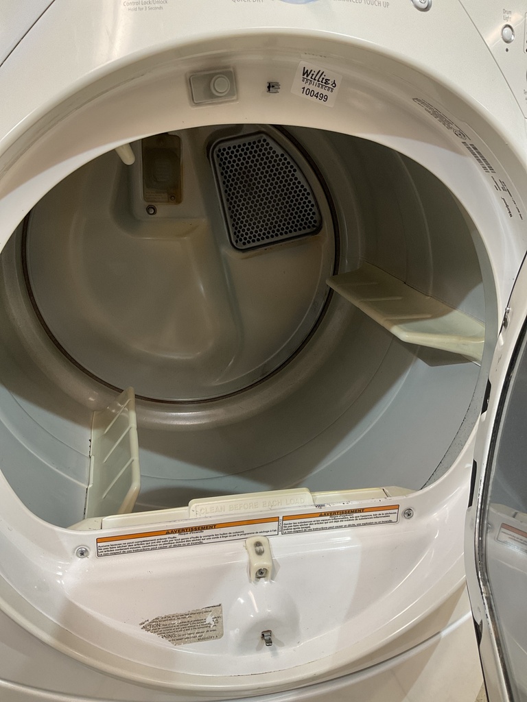 Whirlpool Used Natural Gas Dryer 27inches (white) 