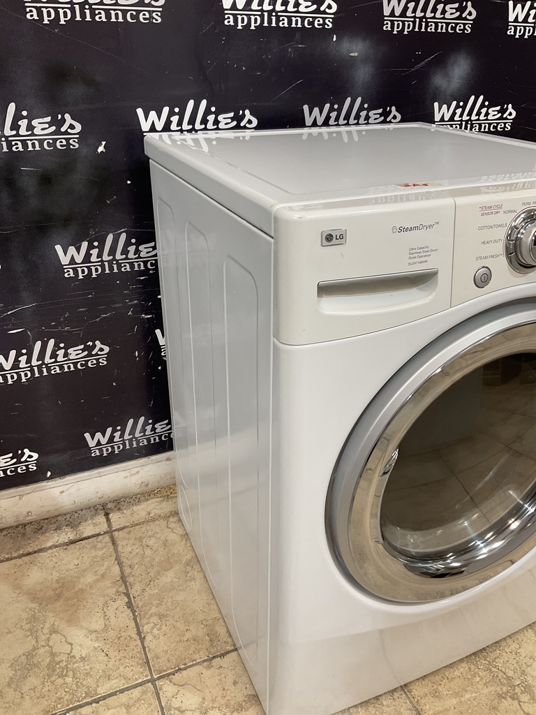 Lg Used Natural Gas Dryer 27inches (White) 