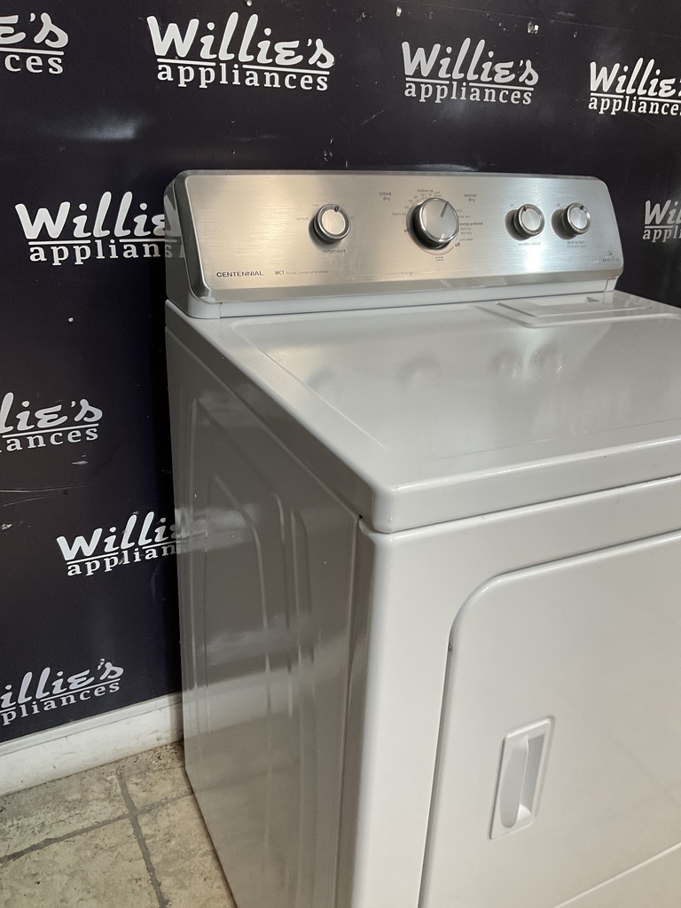 Maytag Used Electric Dryer 220volts (30 AMP) 29inches (White) 