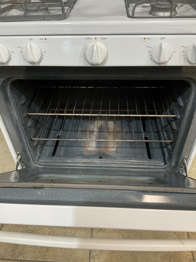 Hotpoint Used Natural Gas Stove 30inches (White)