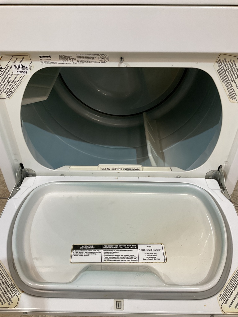 Kenmore Used Natural Gas Dryer 27inches (White) 