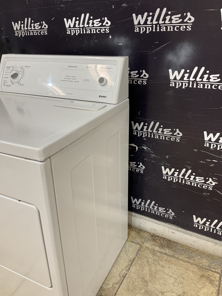 Kenmore Used Electric Dryer 220volts (30 AMP) 29inches {3 prong} (White) 