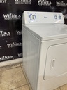 Amana Used Electric Dryer 220volts (30 AMP) 29inches {3 prong} (White)