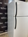 White Westinghouse Used Refrigerator Top and Bottom 30x66 (White) 