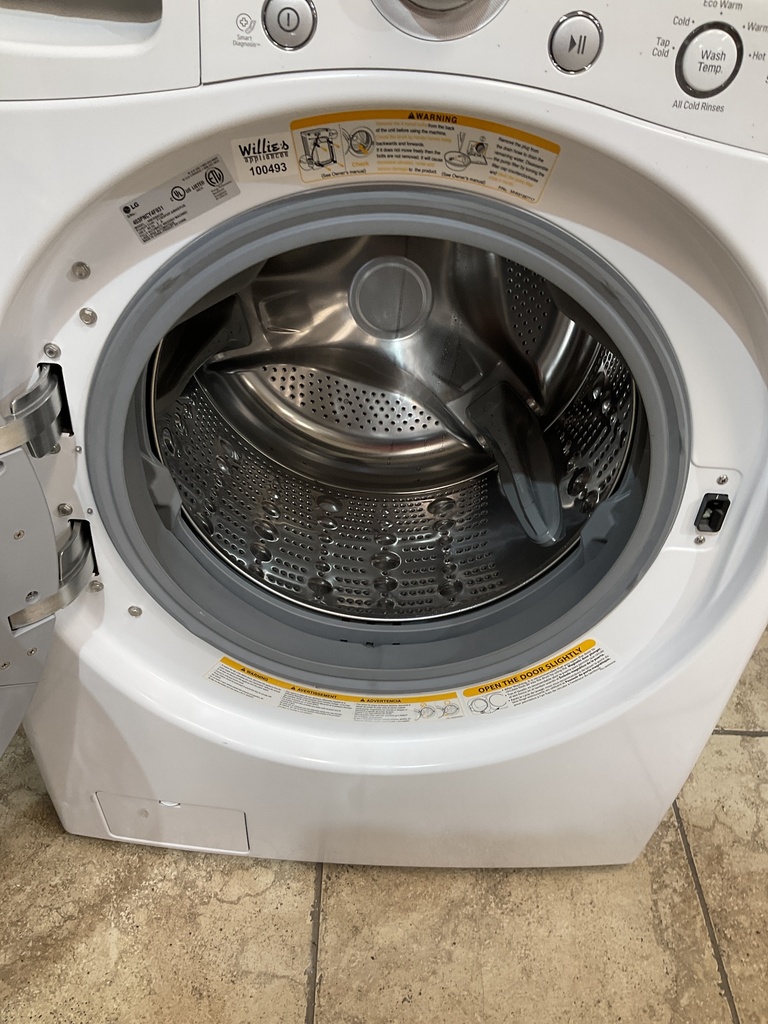 Lg Used Washer Front-load 27inches (white) 