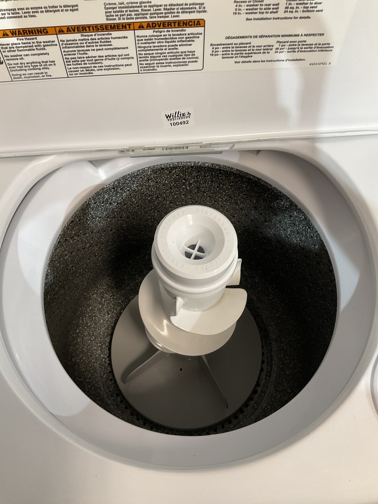 Maytag Used Washer Top-load 27inches (White) 
