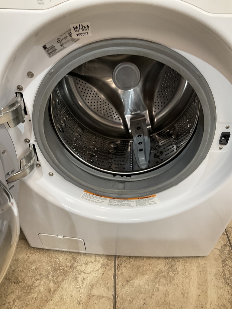 Kenmore Used Washer Front-load 27inches(White) 