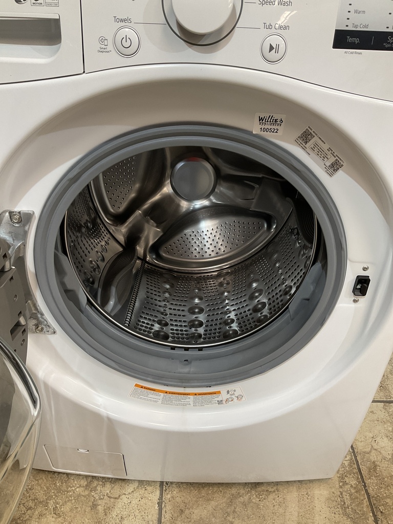 Lg Used Washer Front-load 27inches (White) 
