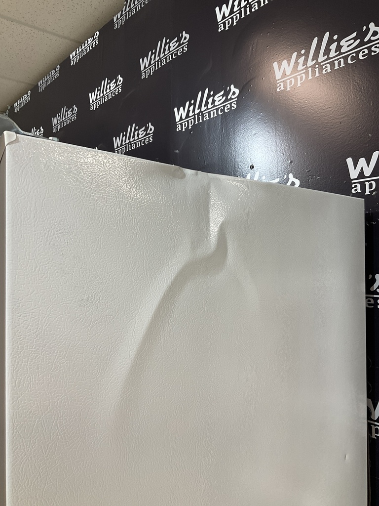 Frigidaire Used Refrigerator Top and Bottom 30x65 1/2” (White) 