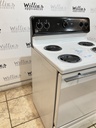 Ge Used Electric Stove 220volts (40/50 AMP) {no cord} (White/Black) 