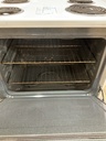 Ge Used Electric Stove 220volts (40/50 AMP) {no cord} (White/Black) 