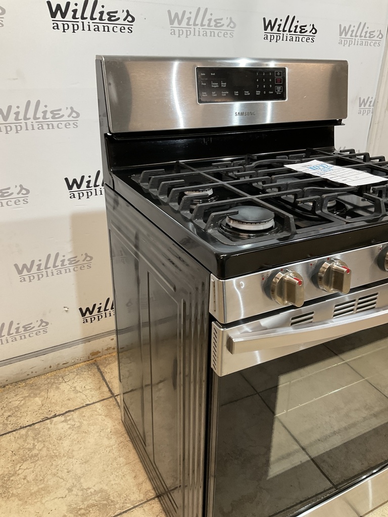 Samsung Used Natural Gas Stove 30inches (Stainless Steel) 