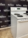 Ge Used Electric Stove 220volts (40/50 AMP) 30inches {no cord} (White) 