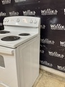 Ge Used Electric Stove 220volts (40/50 AMP) 30inches {no cord} (White)