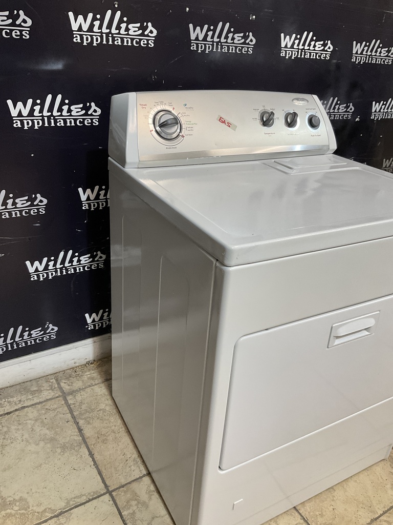 Whirlpool Used Natural Gas Dryer 29inches (White) 