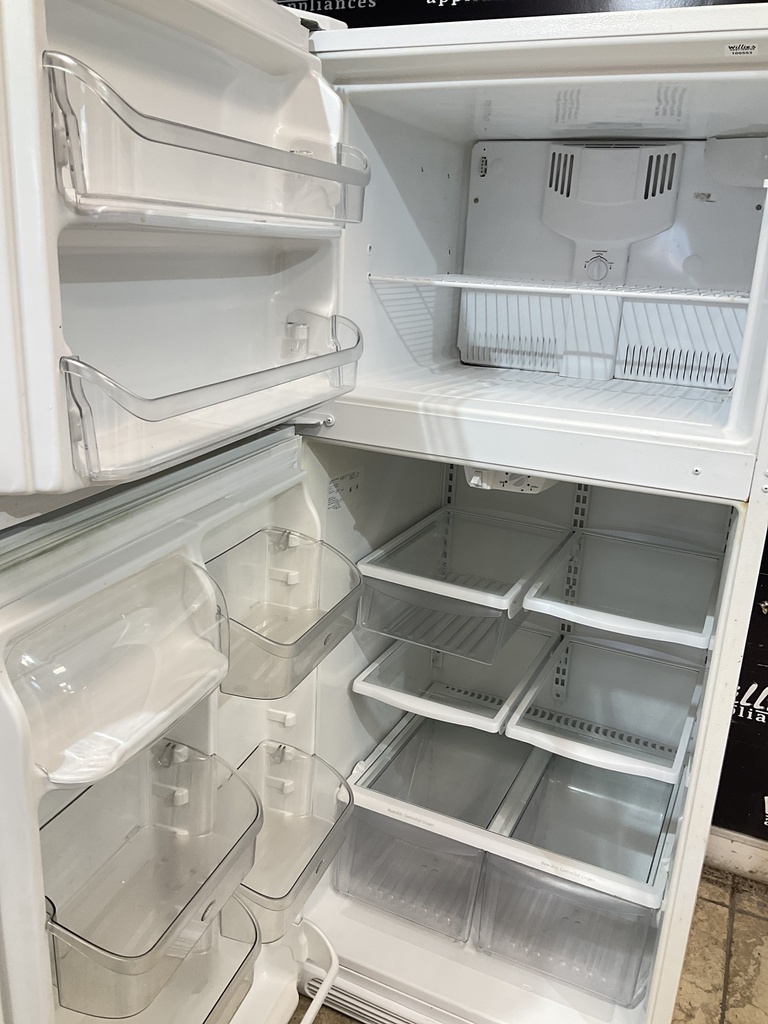 Frigidaire Used Refrigerator Top and Bottom 30x69 (White) 