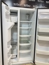 Ge Used Refrigerator Side by Side 33 1/2” x 67 1/2” (White)