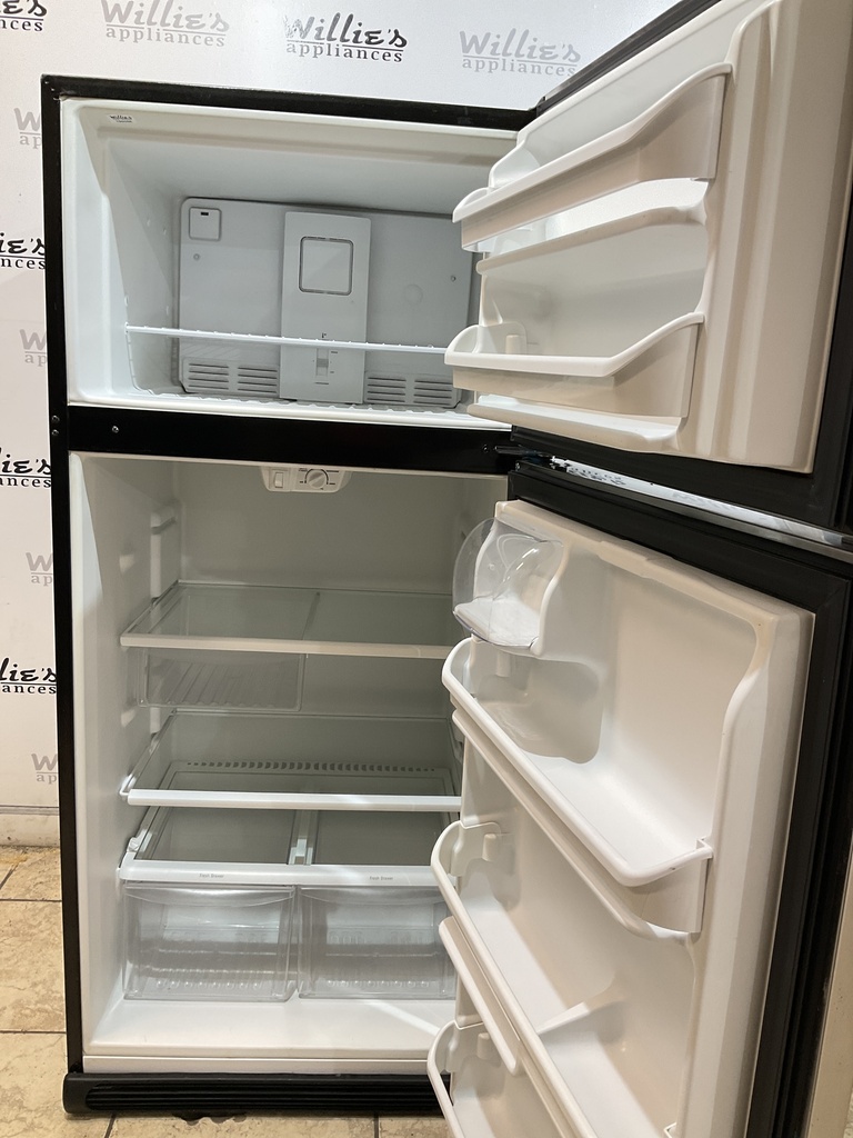 Frigidaire Used Refrigerator Top and Bottom 30x65 1/2” (Stainless Steel)