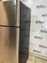 Frigidaire Used Refrigerator Top and Bottom 30x65 1/2” (Stainless Steel)