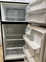 Frigidaire Used Refrigerator Top and Bottom 30x65 1/2” (Stainless Steel) 