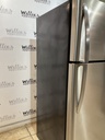 Frigidaire Used Refrigerator Top and Bottom 30x65 1/2” (Stainless Steel) 