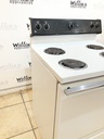 Ge Used Electric Stove 220volts (40/50 AMP) 30inches {no cord} (White/Black) 